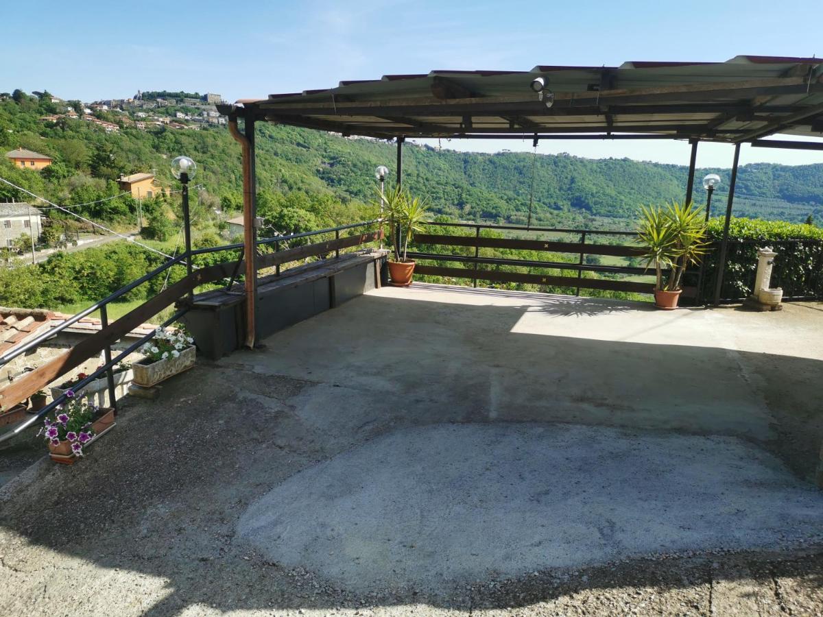 Francigena Sul Lago Montefiascone Bagian luar foto