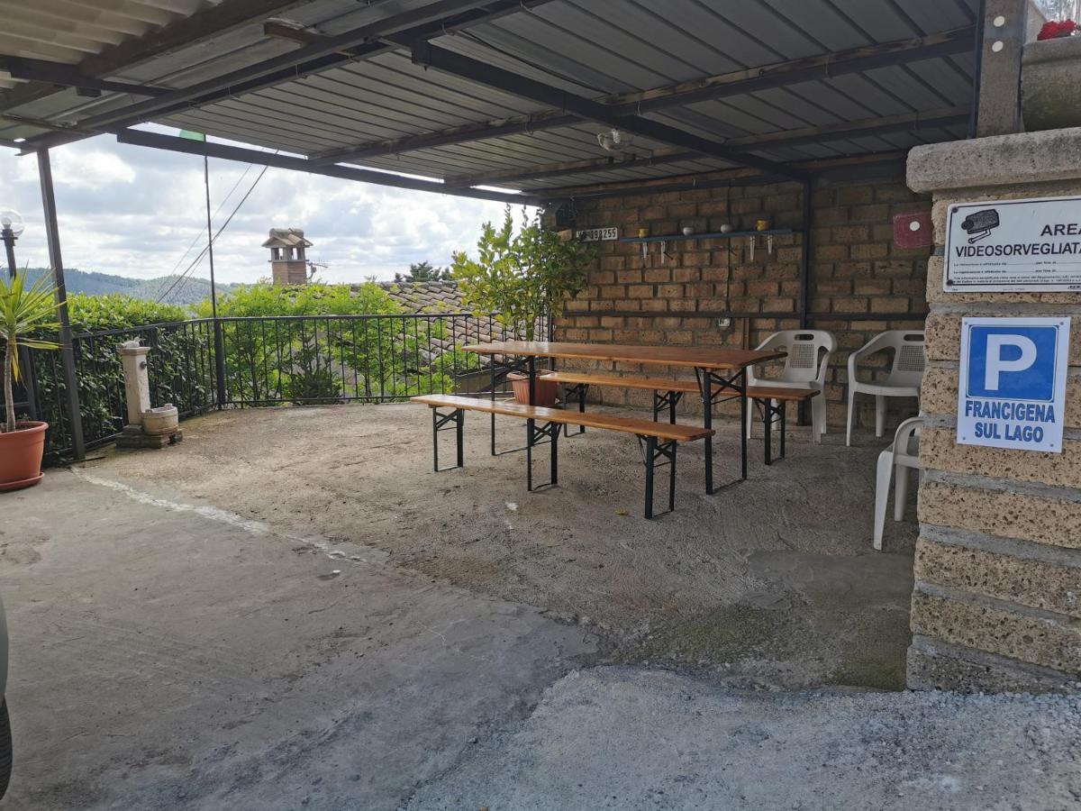Francigena Sul Lago Montefiascone Bagian luar foto